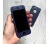 360° kryt silikónový iPhone 5/5S/SE - modrý (Dark blue)